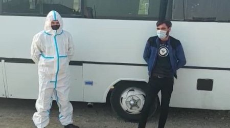 Avtobusu sürən koronavirus xəstəsi saxlanıldı