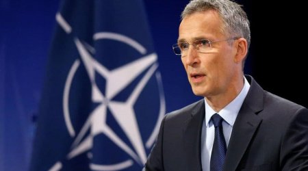 NATO Baş katibi İlham Əliyevə təşəkkür etdi - VİDEO
