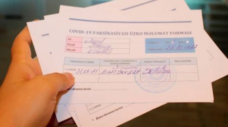 Saxta COVİD-19 pasportu satan tibb işçisi yaxalandı