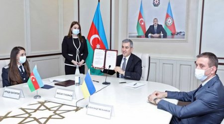 Azərbaycan Ukrayna ilə bu sahədə əməkdaşlığa dair memorandum imzaladı – FOTO