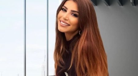 Aparıcı Nərgiz görünüşü ilə GÖZ OXŞADI - FOTO