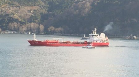 İstanbul boğazında QƏZA - Hərəkət dayandırıldı 