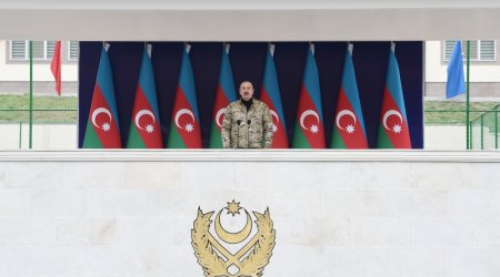 İlham Əliyev ad günündə Hadrut qəsəbəsinə getdi - YENİLƏNİB-FOTO/VİDEO