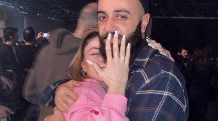 Azərbaycanlı aparıcı konsertdə evlilik təklifi aldı - FOTO