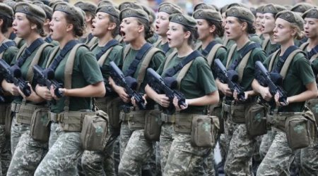 Ukraynada qadınların hərbi qeydiyyata alınmasına başlanıldı – 2022-ci ilin sonuna qədər…