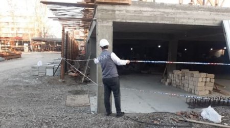 Azərbaycanda daha bir qanunsuz tikintinin qarşısını alındı – FOTO/VİDEO