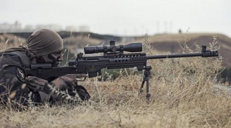 Azərbaycan Ordusunda yeni silah: “Bora-12” snayperi - VİDEO