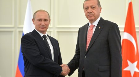 Putindən Ərdoğana: “Çətinliklərə baxmayaraq…”