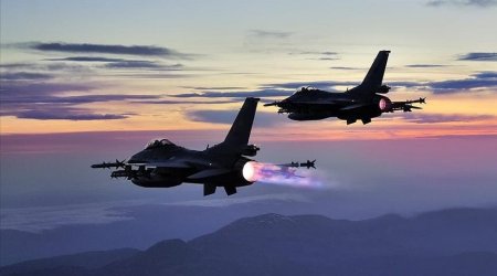 Türkiyə qırıcıları Şimali İraqda 4 PKK terrorçusunu məhv etdi