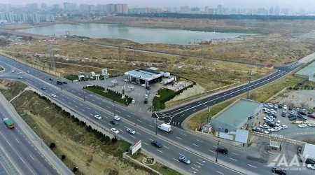 Yasamalda yeni avtomobil yolu inşa edildi - FOTO/VİDEO