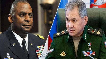ABŞ və Rusiya müdafiə nazirləri TELEFONLA DANIŞDI - Generallar arasında müzakirə