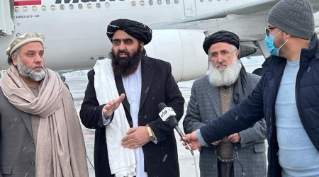 “Taliban”ın xarici işlər naziri İranda səfərdədir - FOTO