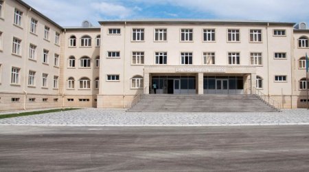 Bakıda yanğın baş verən məktəbdə tədris bərpa olunub