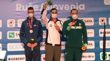 Azərbaycanlı idmançı qızıl medal qazandı - FOTO