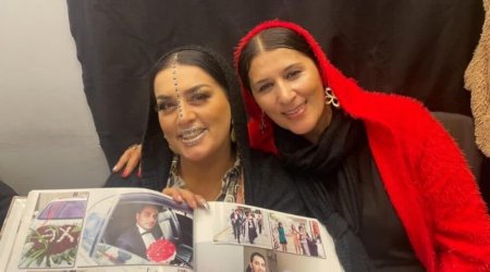 Elza Seyidcahan bacısı ilə barışdı - FOTO