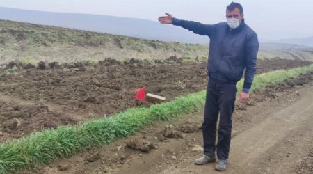 İran vətəndaşı yolu azaraq Azərbaycana keçdi - FOTO