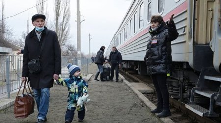 Donetsk və Luqanskdan 53 mindən çox sakin Rusiya sərhədini keçdi