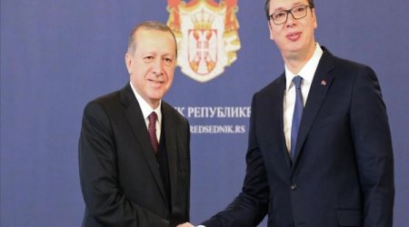 Ərdoğan Serbiya prezidenti ilə Ukraynanı müzakirə etdi