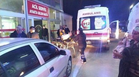 Türkiyədə sərnişin avtobusu qəzaya uğradı - 23 yaralı var - FOTO