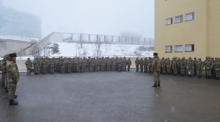 Baş Qərargah rəisi Şuşa və Hadrutda döyüş hazırlığını yoxladı - FOTO