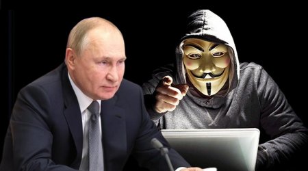 Haker qrupundan Putinə MESAJ: “Biz sənin süfrənin arxasındayıq” – VİDEO