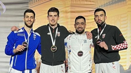 Azərbaycanlı karateçidən Qran-Pri turnirində bürünc medal
