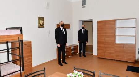 Prezident yeni inşa edilən penitensiar müəssisələrə baş çəkdi – FOTO