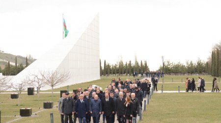 Quba Soyqırımı Memorial Kompleksini bu gün 5 mindən çox insan ziyarət edəcək - FOTO