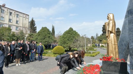 Lənkəranda Azərbaycanlıların soyqırımı qurbanları ehtiramla anıldı - FOTO