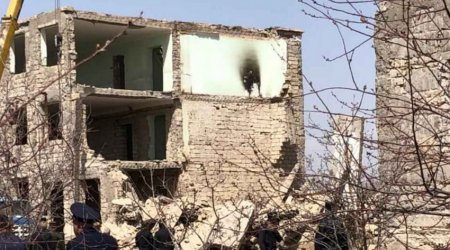 Naxçıvanda məktəb binası uçdu - 4 ölü, 1 yaralı var - RƏSMİ AÇIQLAMA - FOTO