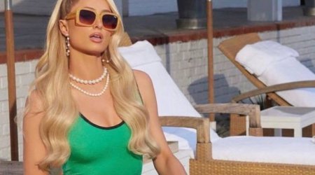 Paris Hilton azərbaycanlı dizaynerin brendindən geyindi - FOTO