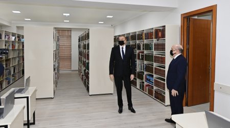 Prezident İlahiyyat İnstitutunun yeni binasının açılışında iştirak etdi - YENİLƏNİB