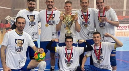 Voleybolçumuz Monteneqro çempionatının qalibi oldu