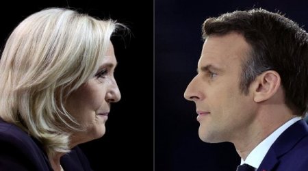 Exit-poll: Makron Fransa seçkilərinin ikinci turunda liderdir