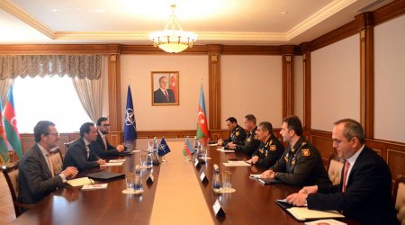 Zakir Həsənov NATO-nun Qafqaz və Mərkəzi Asiya üzrə xüsusi nümayəndəsi ilə görüşdü