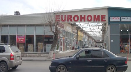 “Eurohome”da YOXLAMA - Ticarət mərkəzi bağlandı - VİDEO