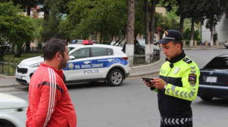 Zaqatalada yol polisinin REYDİ: Bəzi piyadalar... - FOTO