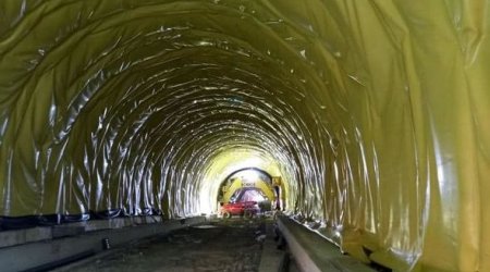 Əhmədbəyli-Füzuli-Şuşa yolundakı tunellərin tikintisindən yeni görüntülər – FOTO