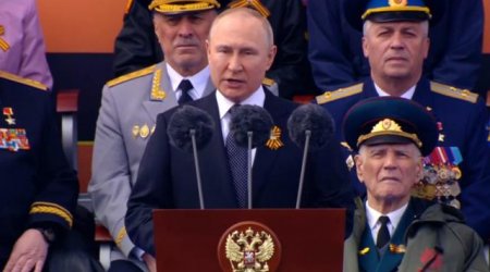 “Rus əsgərləri öz torpaqlarında döyüşürlər” - Putin