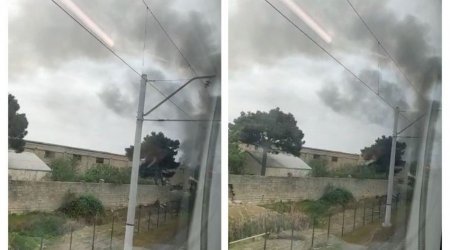 Sumqayıtda yanğın söndürüldü - YENİLƏNİB