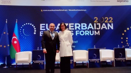 Qafqaz - İberoamerika Düşüncə Mərkəzi biznes forumda – FOTO-VİDEO