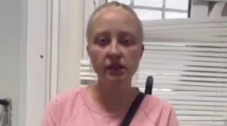Rus əsgərləri ukraynalı qadının üzr görüntülərini yaydı - VİDEO 
