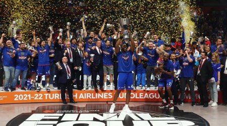 Türkiyənin basketbol klubu Avroliqanın qalibi oldu - VİDEO