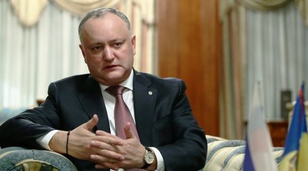 Moldovanın sabiq prezidenti İqor Dodon həbs edildi 