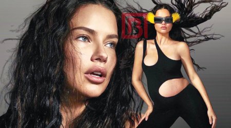 Hamilə Adriana Lima məşhur nəşrin ÜZ QABIĞINDA - FOTO