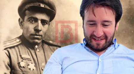 Teymur Rəcəbov ulu babasının hərbi formada FOTOLARINI paylaşdı