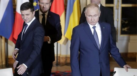 Zelenski Putini hərbi tribunalla hədələdi