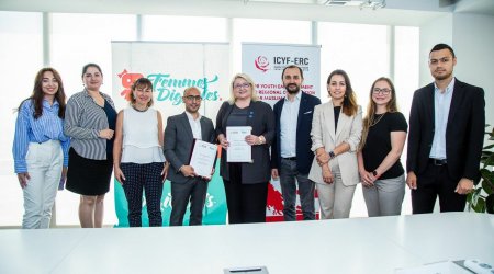 İƏT Gənclər Forumu ARM və Femmes Digitales arasında memorandum imzalandı - FOTO 