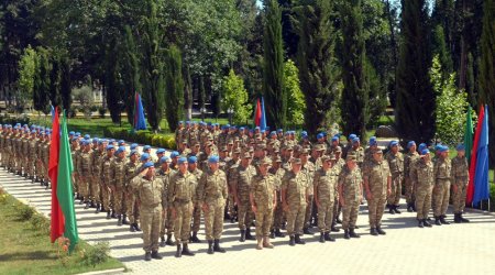 Azərbaycan Ordusunda Milli Qurtuluş Günü qeyd edildi - FOTO