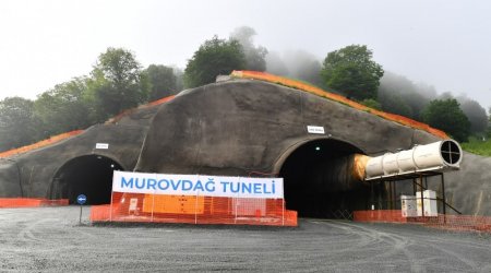 Murovdağ tunelinin tikintisi bu tarixdə başa çatacaq - FOTO